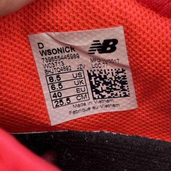 New Balance Shoes Womens 8.5D Wide Fuelcore Sonic Sneakers Running Light Boa - Picture 8 of 9